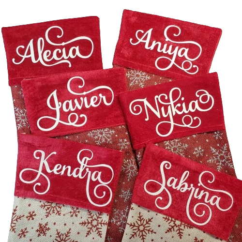Personalized Christmas Stocking, 16" Fully Lined