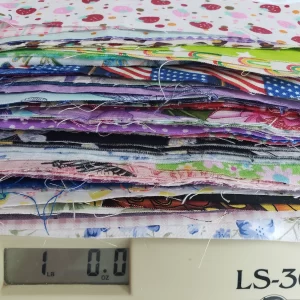 One full pound of quality cotton fabric scraps. A variety of patterns. Perfect for a wide range of craft, sewing, and DIY projects.