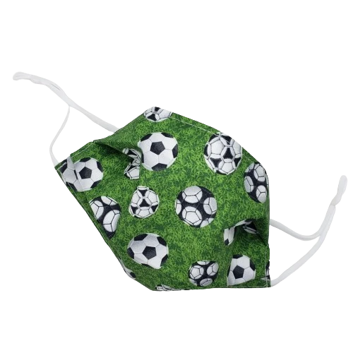 Soccer Theme Face Mask
